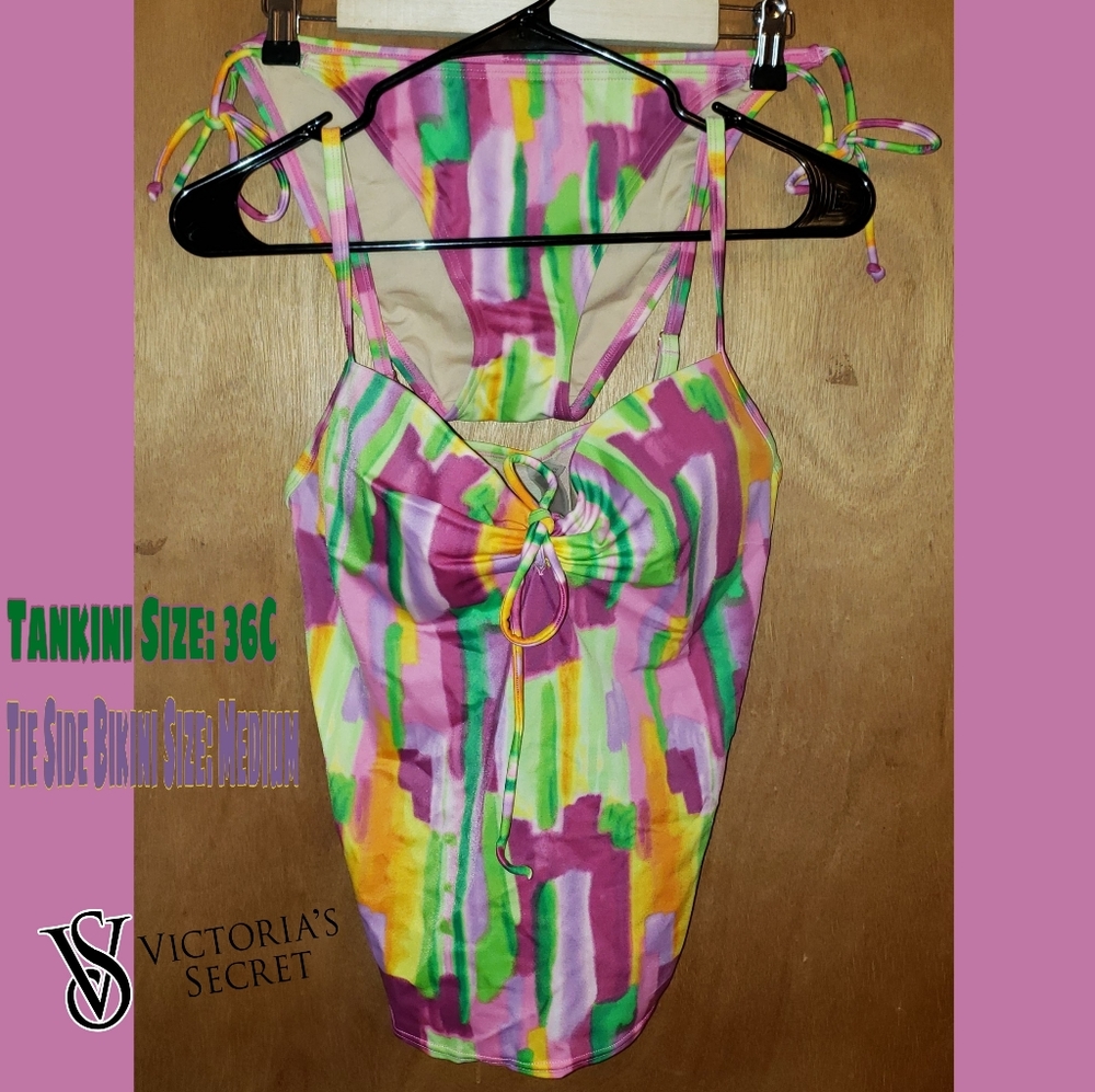 NWOT Victoria's Secret Tankini & Bikini Set